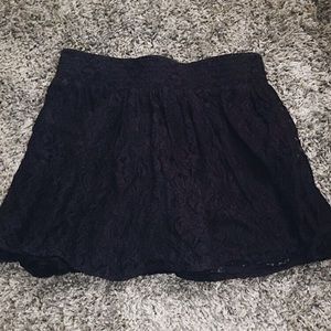 Hollister lace skirt
